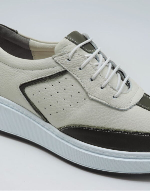 فوركس حذاء نسائي جلد طبيعي - أخضر