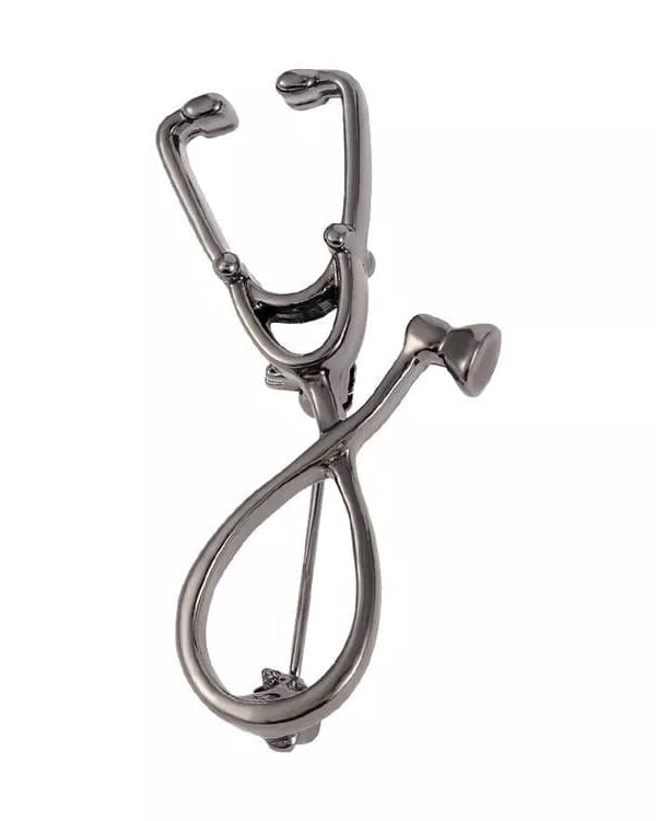 Stethoscope Brooch