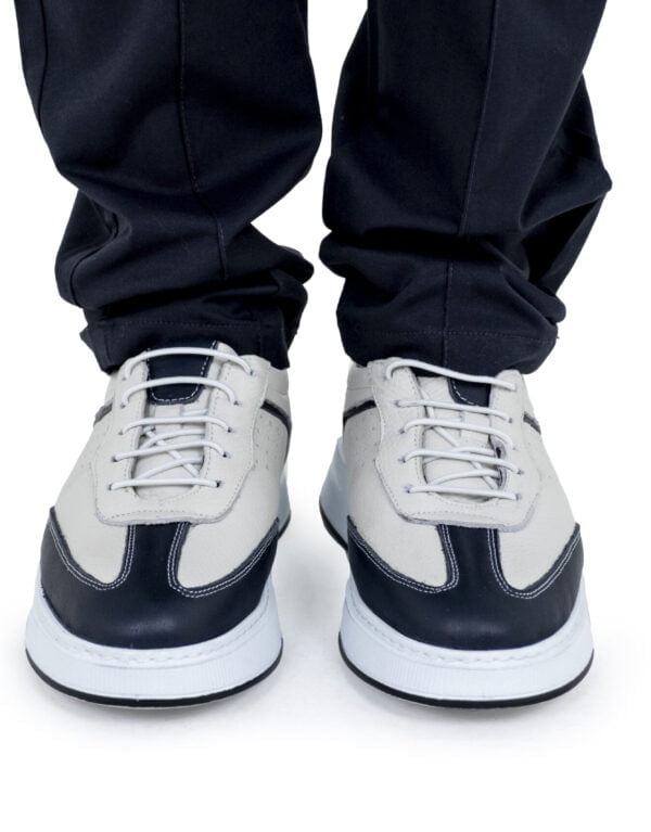 فوركس حذاء نسائي جلد طبيعي - أزرق داكن